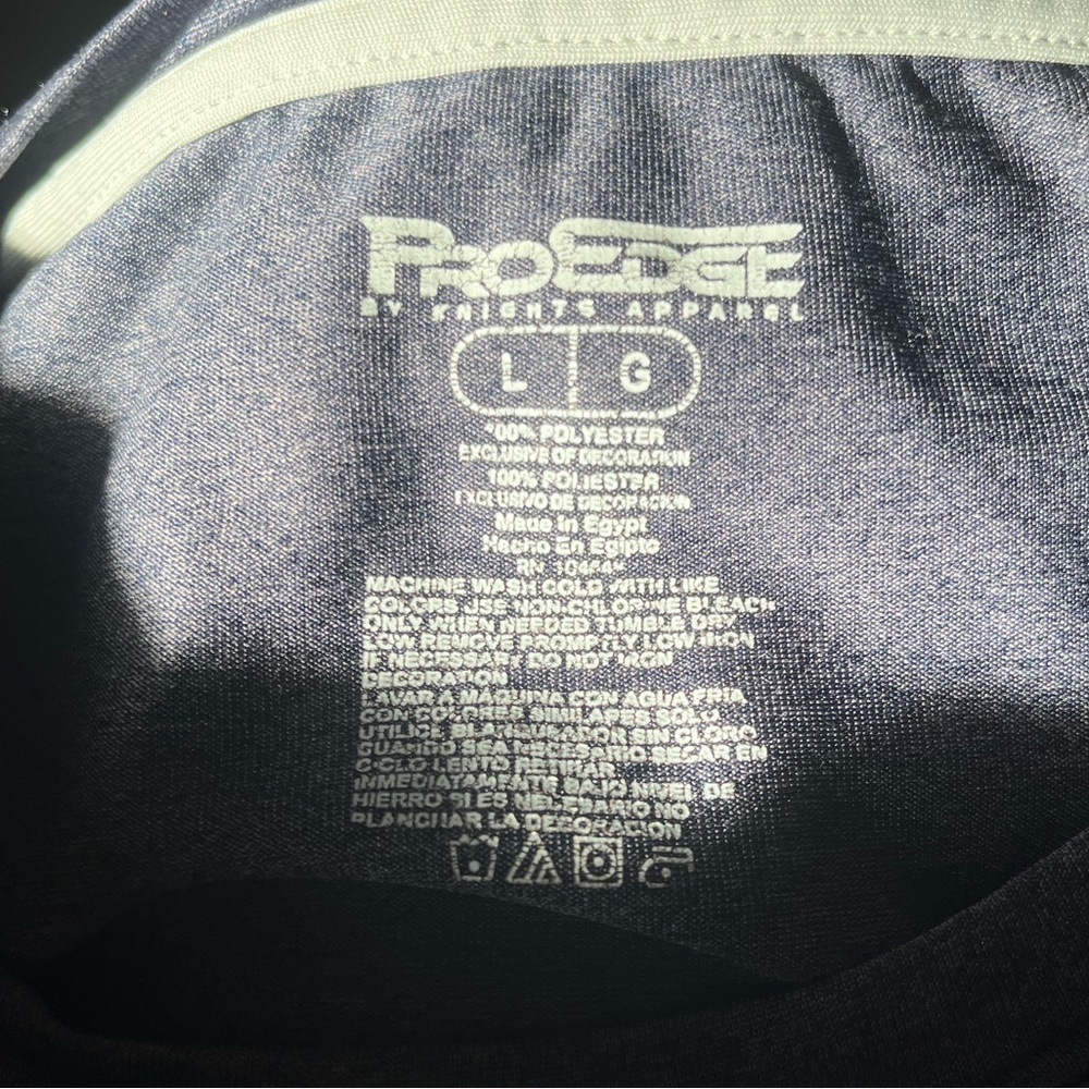 Pro Edge Blue and Silver Short Sleeve Tee - Picture 5 of 9